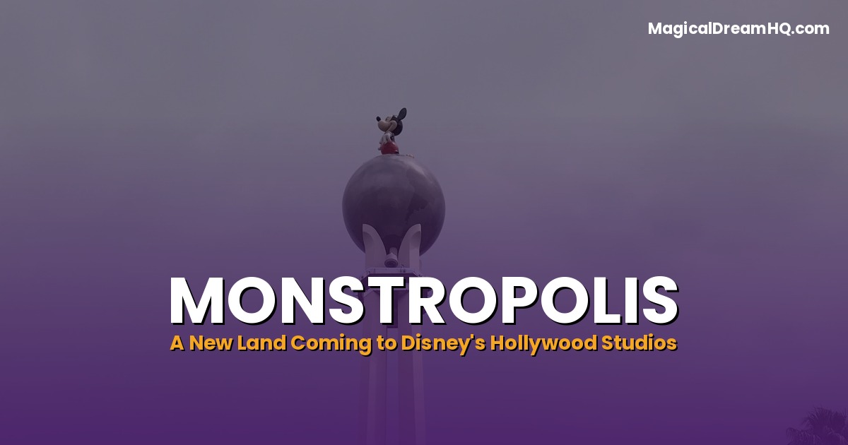 Monstropolis coming soon to Disney's Hollywood Studios Walt Disney World